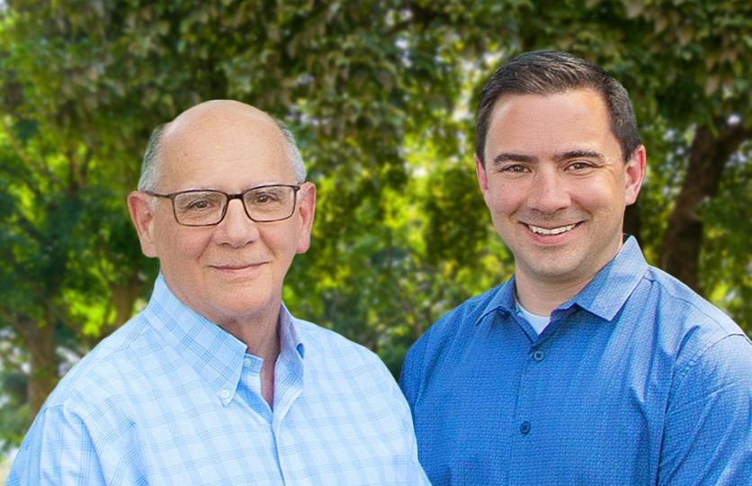Father and son Rocky Hill dentists Doctors Marc and Matt Scoles