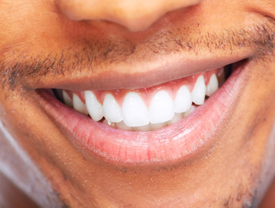 Closeup of a man smiling