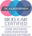 Doctor Julia Karpman Bioclear Certified Core Anterior Core Posterior