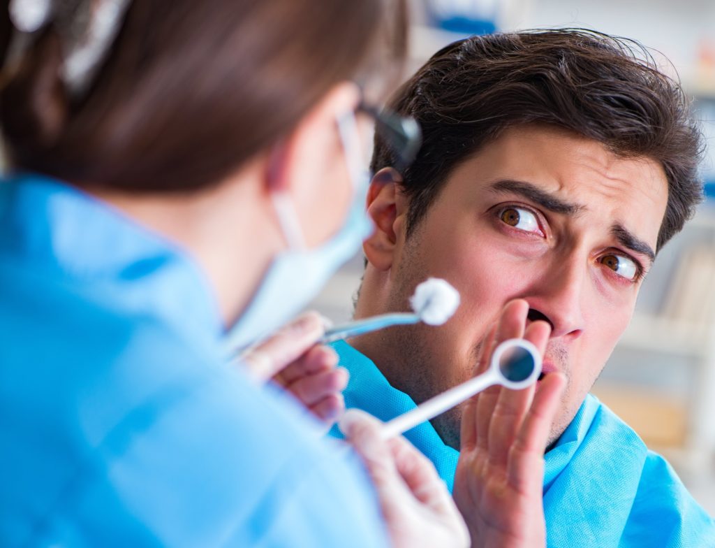 patient with dental fear in Rocky Hill